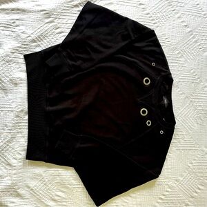 Diesel sweatshirt black women’s size M NWOT